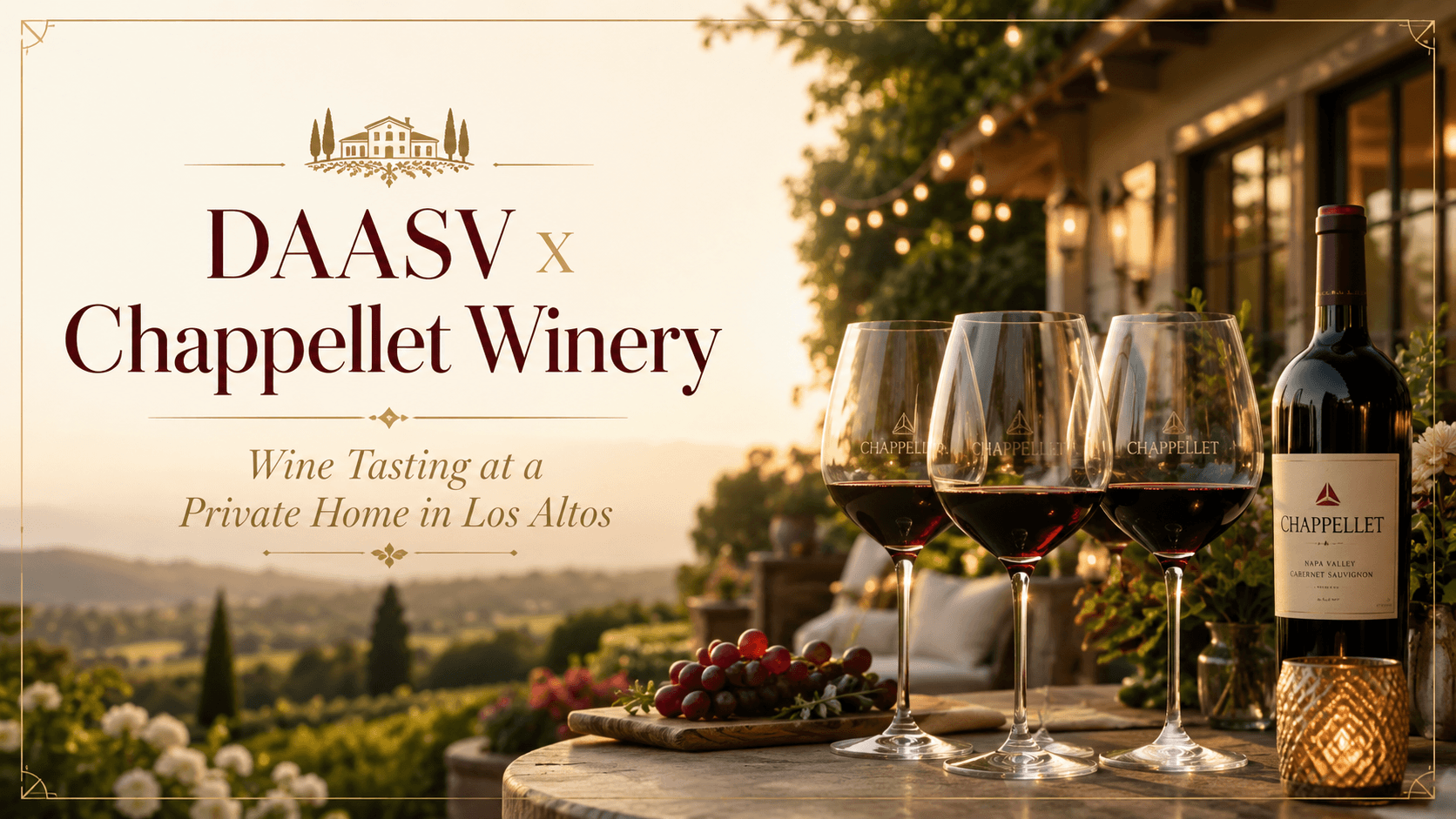 Private Tasting with Chappellet Winery